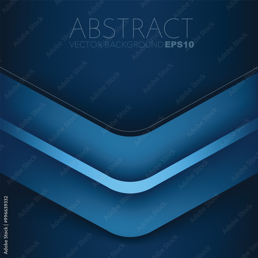 Fototapete graphic geometric triangle overlap vector layer background for text and message design