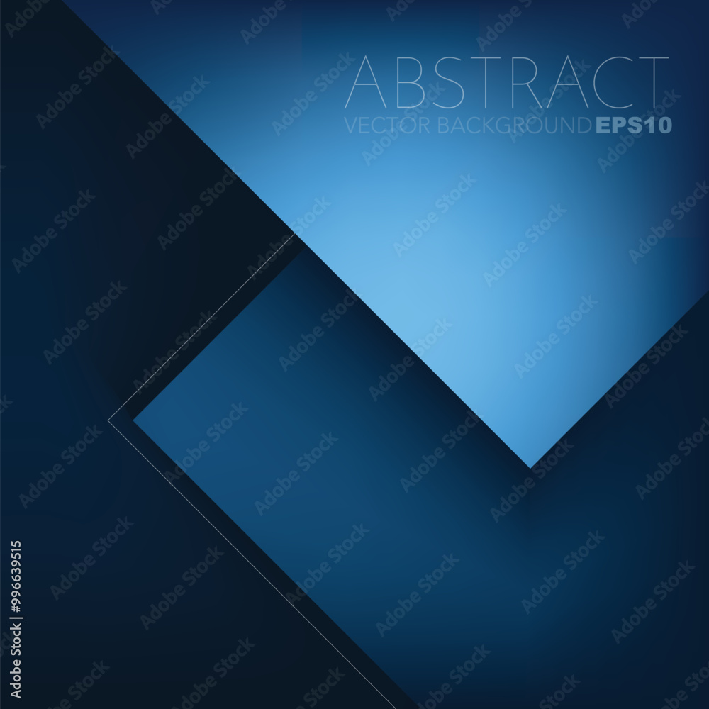 Fototapete graphic geometric triangle overlap vector layer background for text and message design