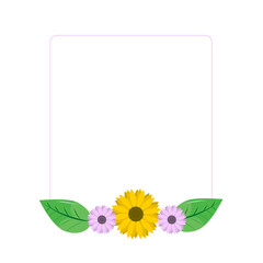 sunflower frame