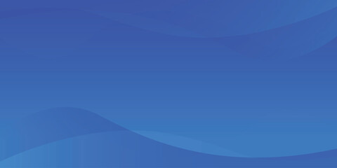 Blue gradient background with abstract waves, creative trend design. Perfect for banners, flyers, brochures, templates, and presentations
