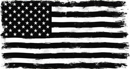 grunge flag