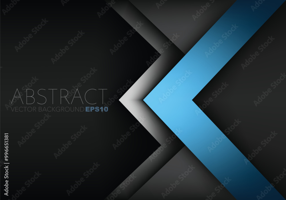 Fototapete graphic geometric triangle overlap vector layer background for text and message design