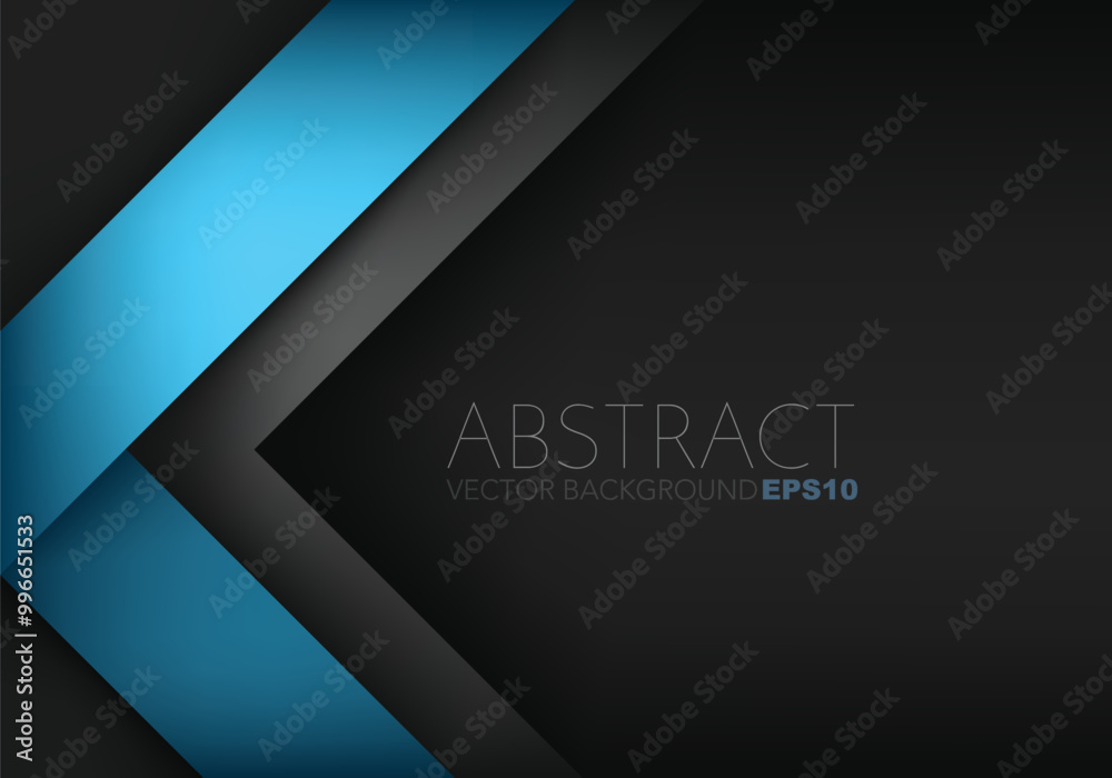 Fototapete graphic geometric triangle overlap vector layer background for text and message design