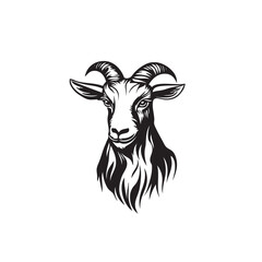 Illustrator design Creative Goat logo design goat icon modern company logo, Goat logo icon vector design