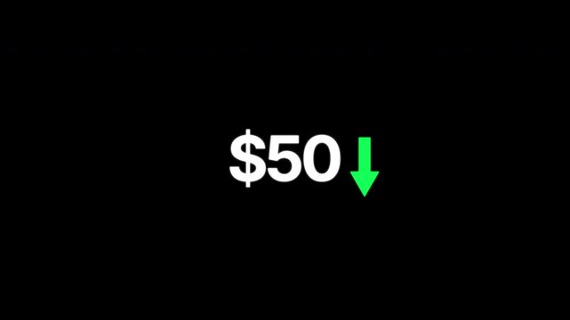  Decrease Money Animation, Earning 100 Dollar