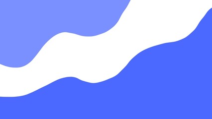 Blue wave abstract aesthetic background
