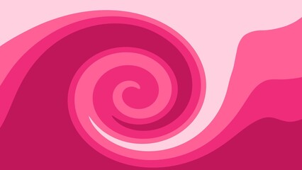 Abstract pink background with spiral pattern 