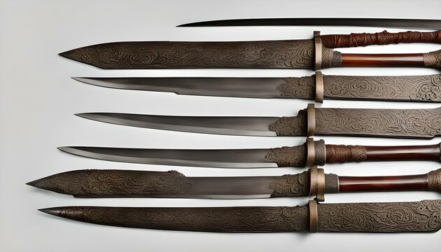 Ancient Thai Weapon, A close-up of &ldquo;Daab Song Mue&rdquo;