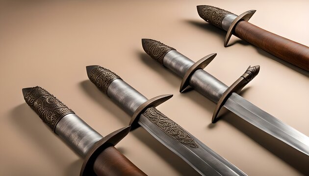Ancient Thai Weapon, A close-up of &ldquo;Daab Song Mue&rdquo;