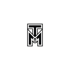 Initial Letter MT Logo Template vector design. 
