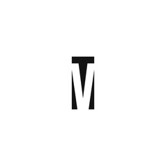 Initial TM Letter Logo Design Template