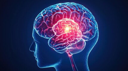 Awareness campaign poster for Brain Tumor Day, featuring a brain graphic and a call to action.