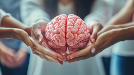 Community event poster featuring activities for Brain Tumor Awareness Month.