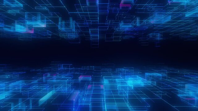 The global digital world network, a concept image, computer generated graphic, abstract background