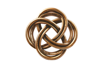 Celtic Knot on Clear Transparent Background HD Ultra Image for Use in Creative and Artistic Projects