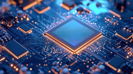The Circuit Board and Microprocessor