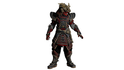 Samurai armor HD 4K png