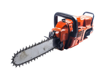 HD Ultra Chainsaw on Transparent Background Ideal for Creative Projects and Professional Tool Photography