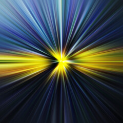 Colorful zoom motion effect. Abstract background.