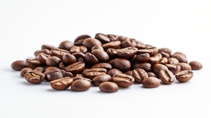 The Pile of Coffee Beans