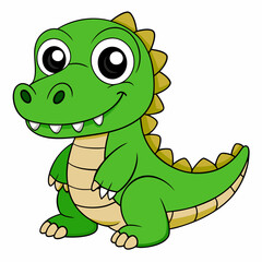 cartoon crocodile