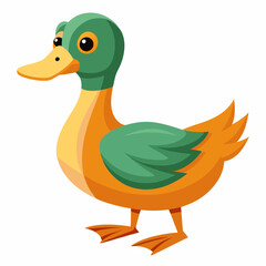 illustration of a duck