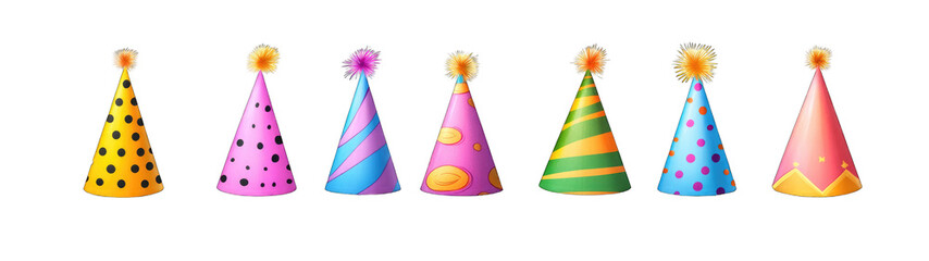 Colorful Party Hats for Party