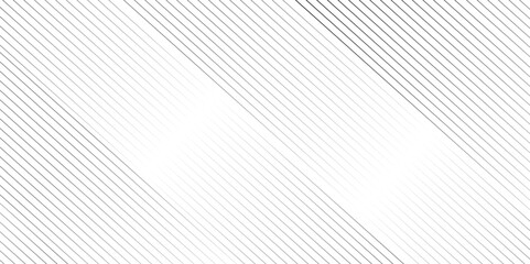 Naklejka premium Vector tech geometric thin diagonal striped line pattern gradient minimal transparent background. White geometric pattern transparent background. minimal surface curve wave creative line texture.