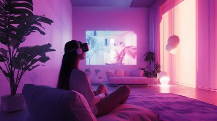 Cyber Monday s Futuristic Shopping Experience with Hyper Personalized Recommendation Engines Adaptive Shopping Avatars and Dynamic Holo Projected Product Showcases in a Serene Technological Oasis