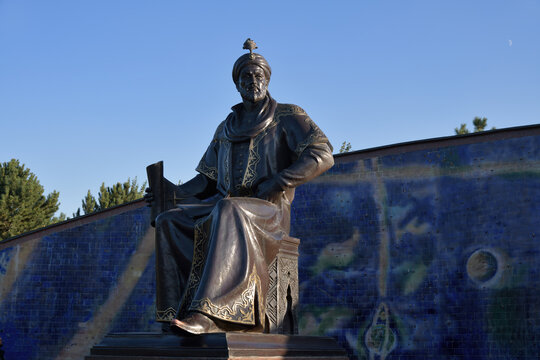 Mirzo Ulugbek monument. Samarkand, Uzbekistan