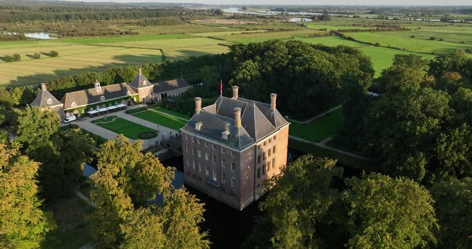 Castle of Amerongen, Amerongen Castle is a monumental building near the Utrecht village of Amerongen.