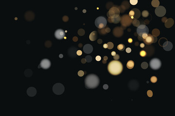 The dust sparks and golden stars shine with special light. Vector sparkles on a transparent background. . Stock royalty free vector illustration. PNG