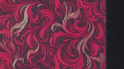 Bold Red Heart Brush Stroke - Expressive Love Art on White Background