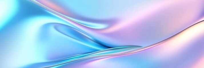 Abstract liquid background, holographic surface, reflection, spectrum