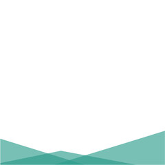 Geometric Bottom Page Border