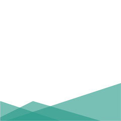 Geometric Bottom Page Border