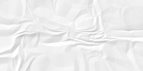 Empty White wrinkly backdrop paper background. panorama grunge wrinkly paper texture background, crumpled pattern texture. paper crumpled texture. white fabric crushed textured crumpled.
