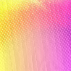 Obraz premium yellow to pink gradient design squre background, Usable for social media, story, banner, poster, Ad, events, party, and various graphic design works