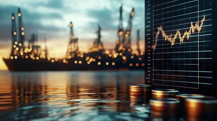 The impact of offshore oil rigs on trading trends and stock performance.
