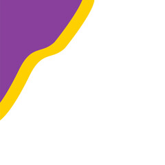 Gold Purple Border Corner Certificate