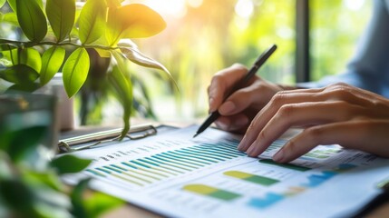 Sustainability analytics and ESG reporting tools for responsible businesses.