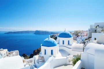 Obraz premium Greece travel architecture tranquility.