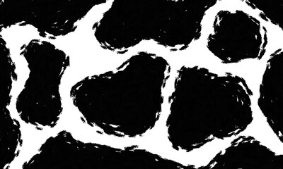 Seamless animal print pattern. Cow skin pattern background. Cow skin abstract for printing