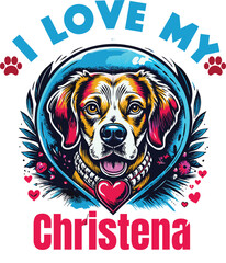 Gill Is My Cute Cat, Cat name t-shirt Design