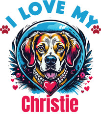 Gizmo Is My Cute Cat, Cat name t-shirt Design