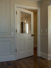 Another view of an open door to a new home.