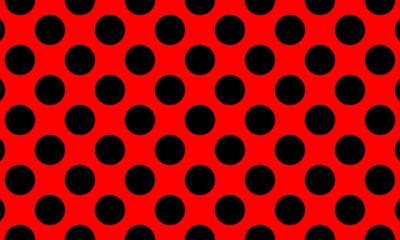 Seamless black polka dot on white background. Dots pattern. Polka dot seamless pattern. Black and white polka dots on seamless background