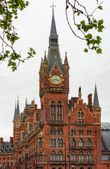 Fototapeta premium St Pancras railway station in London, UK