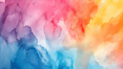 Fototapeta premium Abstract background painted with watercolor paint with colorful patterns. Concept of inspiration, creativity and beauty