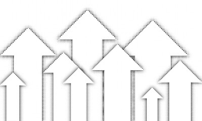 Arrow Abstract Upward Motion Background. Arrow Abstract Background. Step up business. Business background 